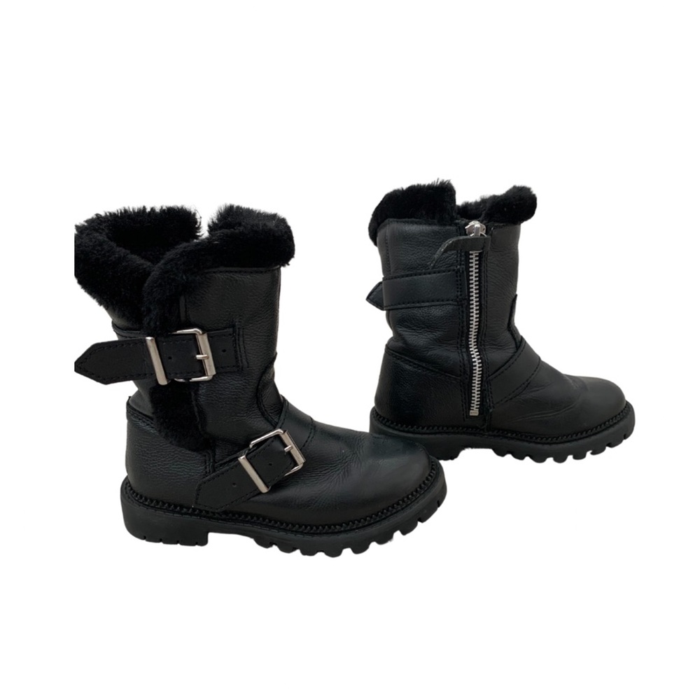 Black Zara Kids girls boots size 27
